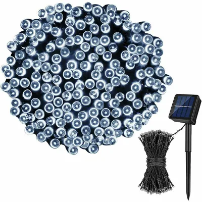 LED verde a energia solare 400 String Fairy Tree Light per Festa nuziale all&prime;aperto di Natale