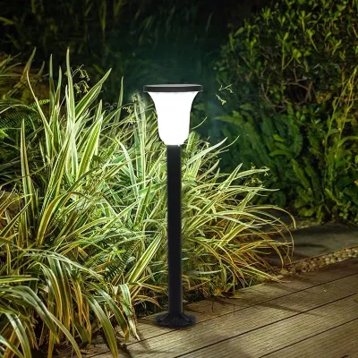  Lampada da prato LED Path Bollard impermeabile all&prime;aperto Luce per il vialetto d&prime;ingresso del giardino