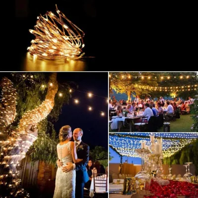 200LED 22m luci a corda solare per esterni, luminose luci a energia solare Fairy 8 modalità impermeabili luci solari Starbright per esterni/interni per patio, matrimoni,