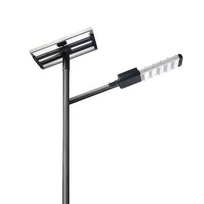 All-in-out in due IP66 80 W 100 W impermeabile al tramonto Dawn pannello solare PV proiettore alimentato a energia LED TVCC per esterni Luce stradale/da giardino/stradale con batteria al litio
