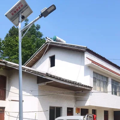 OEM alluminio tutto in due Solar Street Light 30 W 40 W. Illuminazione stradale a LED pubblica integrata da 50 W, 60 W, 80 W, 100 W con Sensore di movimento
