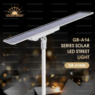  LED di controllo remoto da 100 W per esterni impermeabile IP66 Solar Street Illuminazione orizzontale
