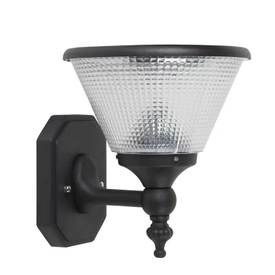 Lampade solari a LED per esterni a parete per esterni con indicatore di direzione orizzontale