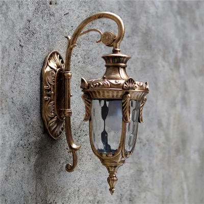  Lampada da parete per esterni in stile americano retro per l&prime;Europa impermeabile O luci da giardino (WH-HR-51)