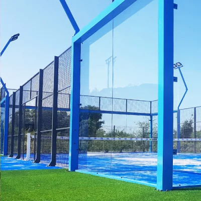 Recinzione portabile di produzione di rete sportiva per il passo di calcio Cina Phillips LED chip LED Light Tennis Padel Court