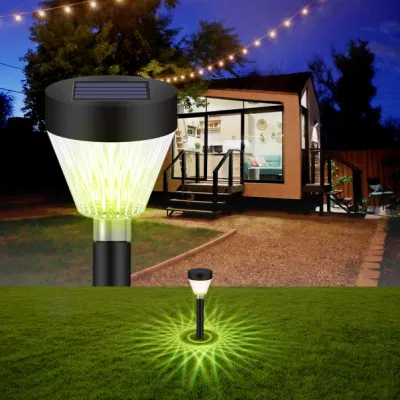  Torcia flash OEM aggiornata, confezione da 8, 12 luci per esterni Materiale ABS solare alimentato Yard patio Walkway luce esterna Illuminazione del paesaggio luce solare da giardino