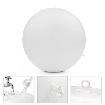 Telecomando impermeabile IP68 da 14&quot; RGB LED a luce solare flottante Luci a sfera per giardino decorazione a pollo