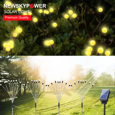 Giardino Paesaggio piante Flower Decorative 4 Pack 32 Globes LED Luce solare Firefly