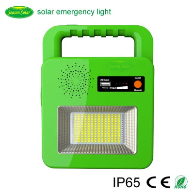 Nuova lampada di emergenza portatile per esterni/interni con aggancio USB ricaricabile Lanterna solare a LED per illuminazione da campeggio