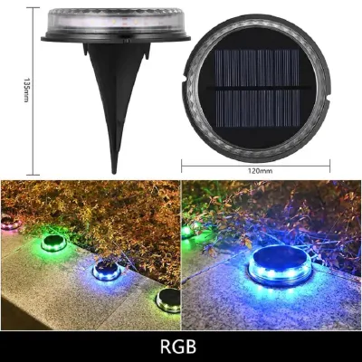 Lampada a LED Holiday Light pannello solare illuminazione esterna Street Deck Lampada per sottoterra
