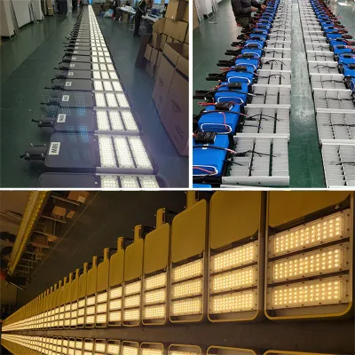 IP67 30W50W80W100W120parete in due pannelli solari LED Street Light