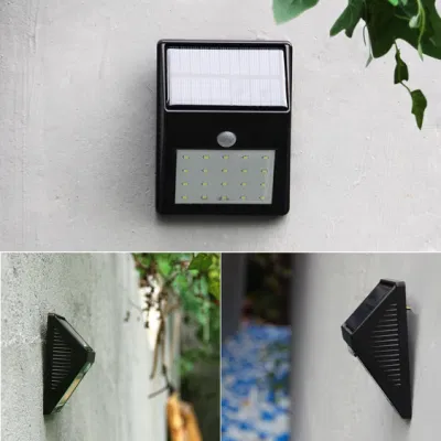  Luci solari Outdoor, Sezac Solar Security Lights Solar Motion Sensor Lights Wireless impermeabile Outdoor Lights for Garden Fence patio Garage