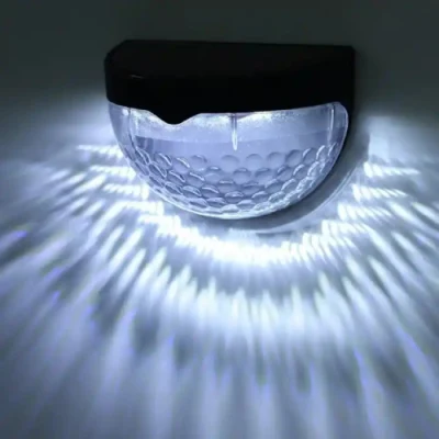Illuminazione pannello solare Poly LED parete decorativa scala orizzontale per esterni Spia di emergenza
