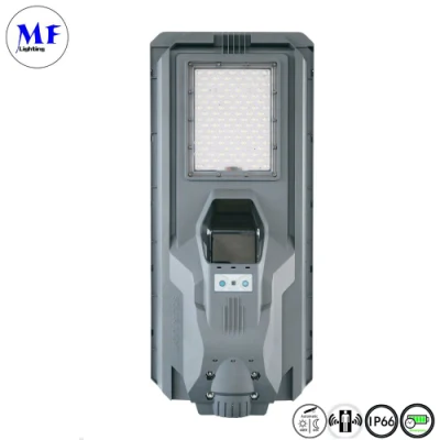 Prezzo di fabbrica impermeabile IP66 all in one LED solare integrato Sensore di movimento per luce stradale telecamera esterna COB prato da giardino parete Proiettore solare per la circolazione su strada