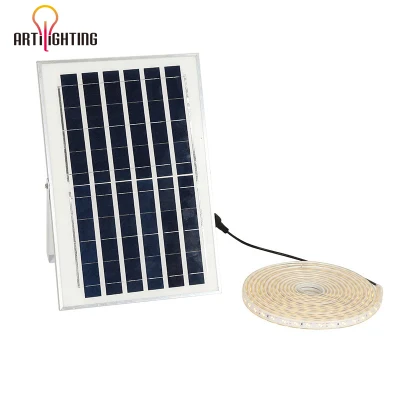  Luce solare LED Super luminoso cortile Giardino quadrato luce solare Striscia per la pubblicità decorativa luci stringa