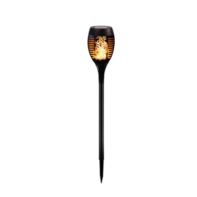 IP65 impermeabile per esterni 1 W Flickering fiamme torcia sensore lampada solare Luci da giardino LED a energia solare Lanterna Lanterna Lawn decorativa