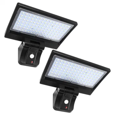 Luce solare per esterni da strada IP65 da 15 W, protezione impermeabile 1500 lm per Luce solare a LED a LED cortile KCD Solar Street a risparmio energetico Leggero