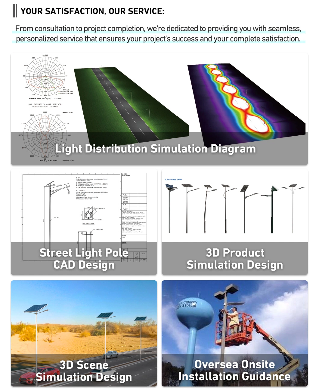 ISO9001 IP67 60watt Waterproof Outdoor All in One Integrated LED Street Road Solar Light with Panel