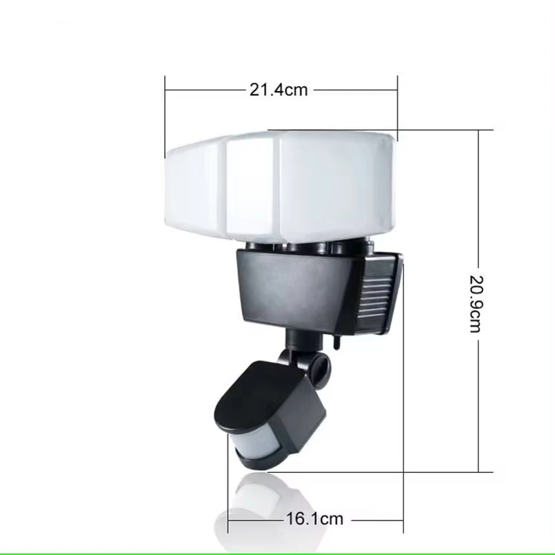 Super Bright Outdoor LED Wall Lamp 1200lm LED Solar Lights Outdoor 3 Head Motion Sensor Powerful Solar Lights