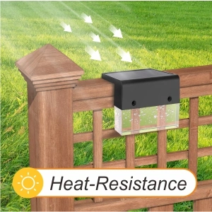 Amazon Hot Choice E-Commerce Fast Delivery IP65 Waterproof Lighting LED Solar Powered Lamp Step Outdoor Lights for Stair Fence Patio Garden Pathway Yard Walkway