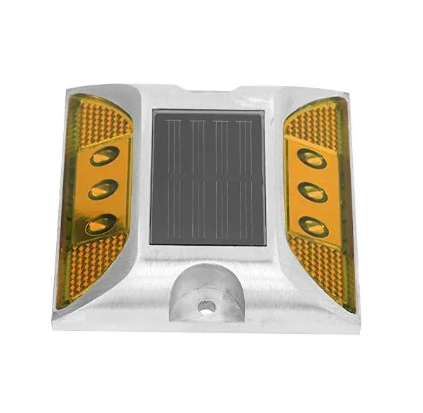 Solar Powered Driveway Lights Waterproof LED Wireless Warning Step Lighting Road Markers