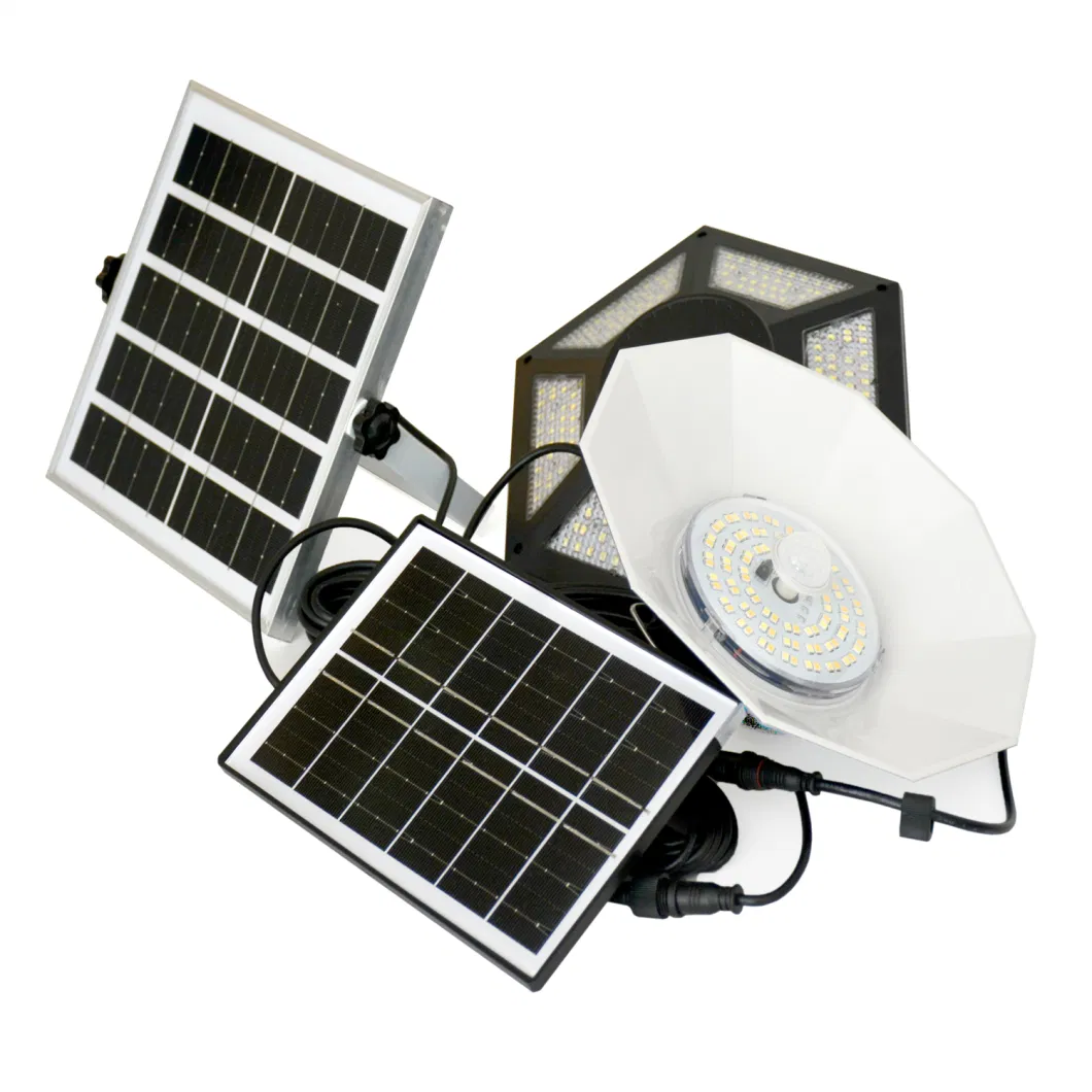 IP65 15W Remote Control PIR Solar Garden Lamp Outdoor Solar Pendant Light