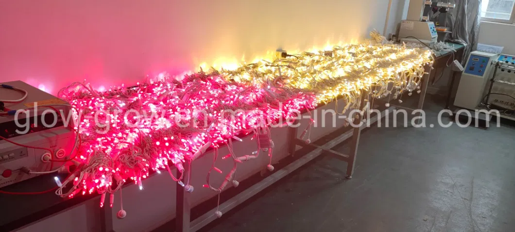100LEDs 12m Solar Powered LED Fairy Light Garland Light Christmas String Light with 8 Effects Modes for Wedding Party Christmas Tree Xmas Outdoors Decoration