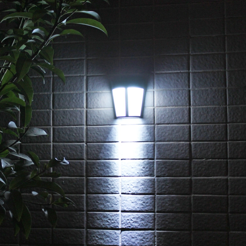 LED Solar Light Outdoor Wall Lamp Waterproof Suitable for Garden Courtyard Deck Landscape Decoration Street Lamp
