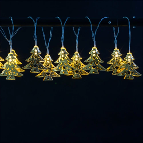 12 LED Solar Metal Tree String Light (RS1004)