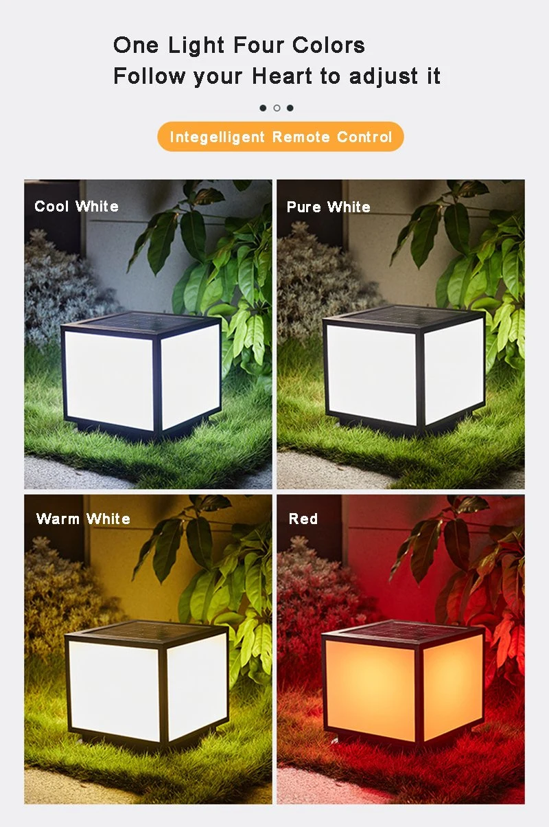 Best Price Outdoor Decorative Yard Pathway Waterproof Remote Control 9W 12W 15W Emergency Rechargeable IP65 LED Solar Garden Lights