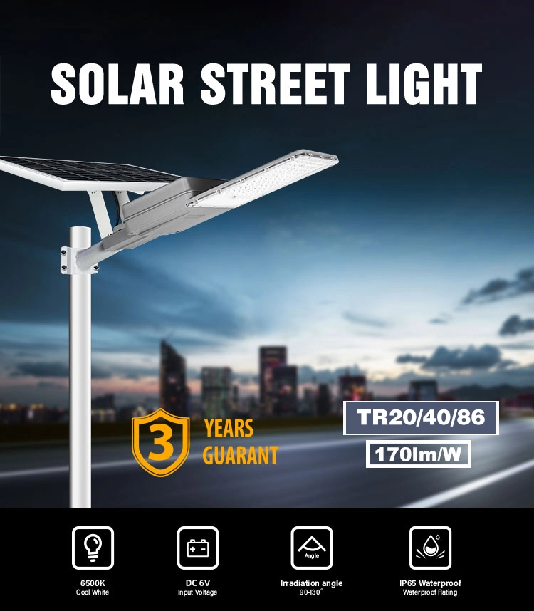 Super Bright Energy Saving Outdoor Waterproof All in One Solar Street Light