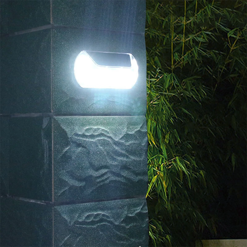 Mounted Lights Human Body Induction Lighting Solar Wall Lamp Walkway LED Light