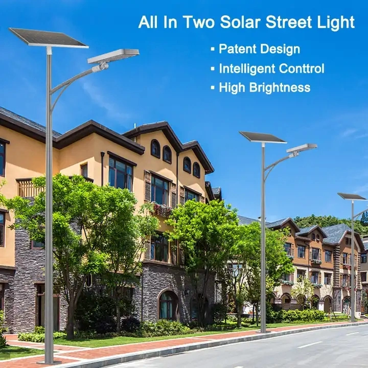 Waterproof Solar Street Lights Outdoor Motion Sensor Street COB Lamp with Remote Control Solar Lamp LED Garden Wall Street Light