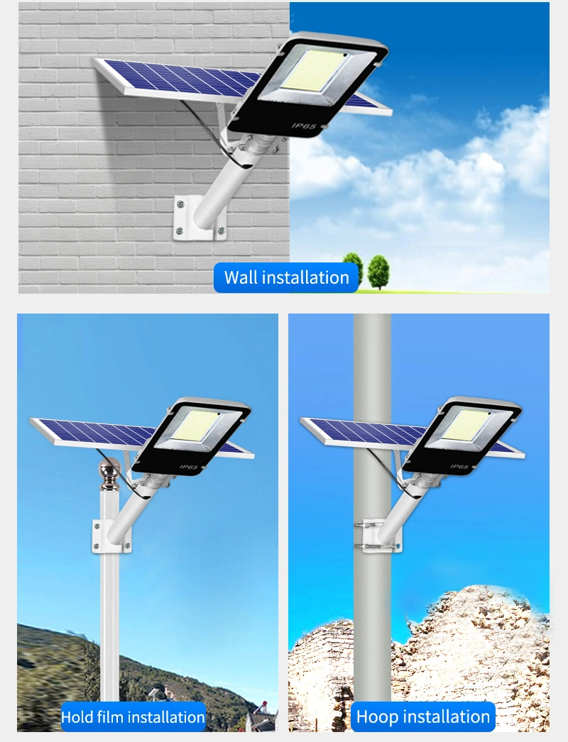 Solar Street Lights Outdoor Energy Saving 100W 150W 200W 300W Dusk to Dawn Security Light Solar Powered Waterproof Solar Light