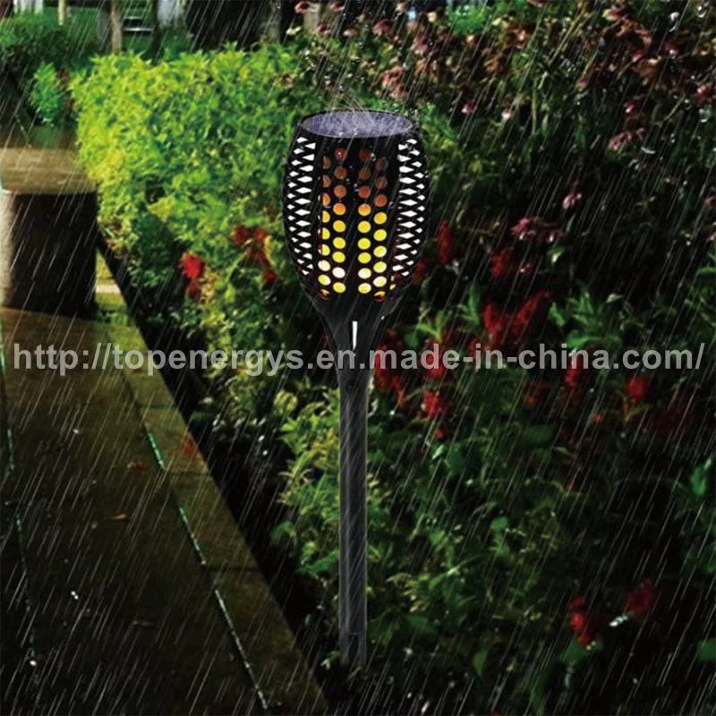 Solar Torch Lights, Balight Dancing Flame Lighting 96 LED Flickering Tiki Torches