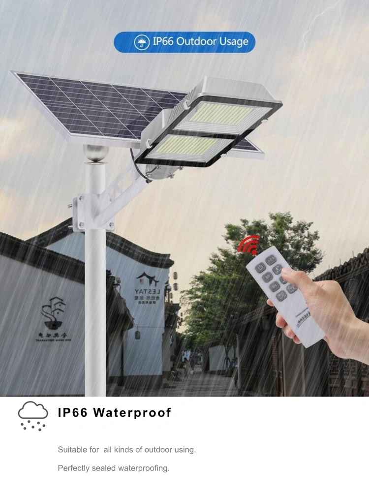 6000 Lumen Outdoor LED Solar Parking Lot Light for Road Street