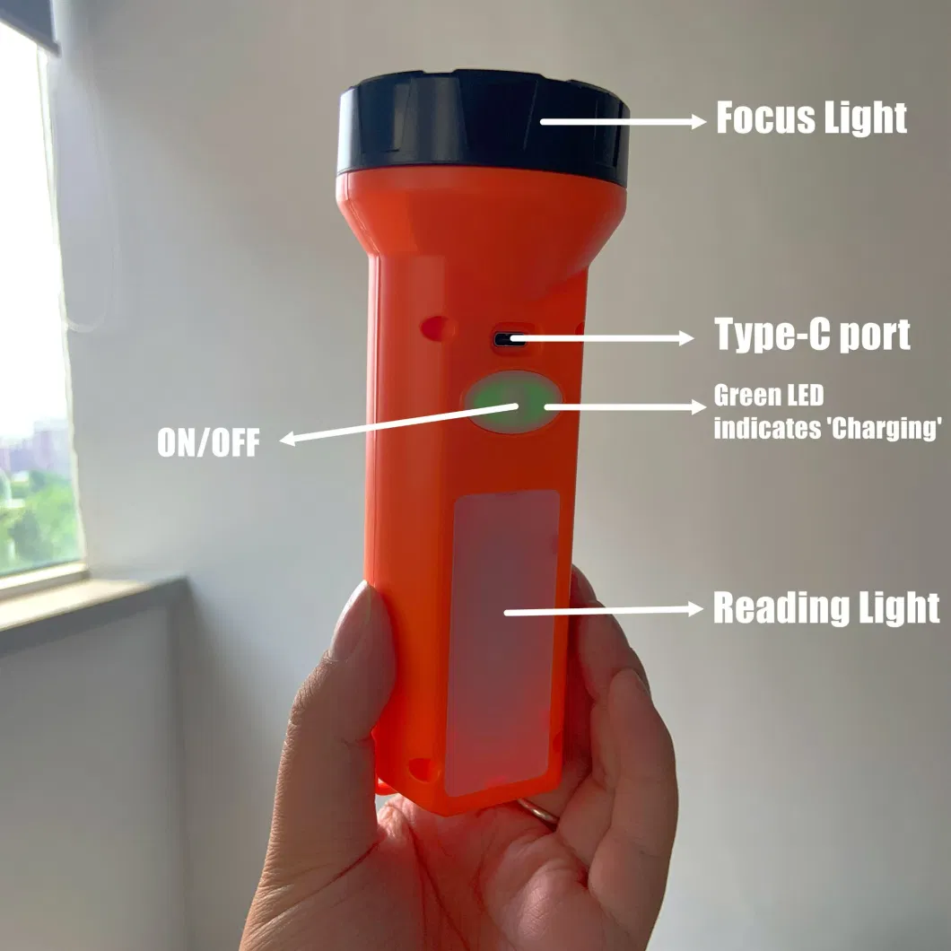 Solar Torch Light New Energy Solar Foucs Light for Indoor and Outdoor