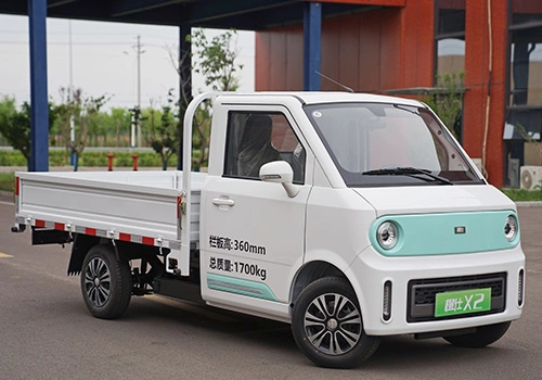 New Arrival Discount Electric Open Cargo Truck Max Speed 81km/H Delivery Truck Cruising Range 90km for City Moving Adult EV