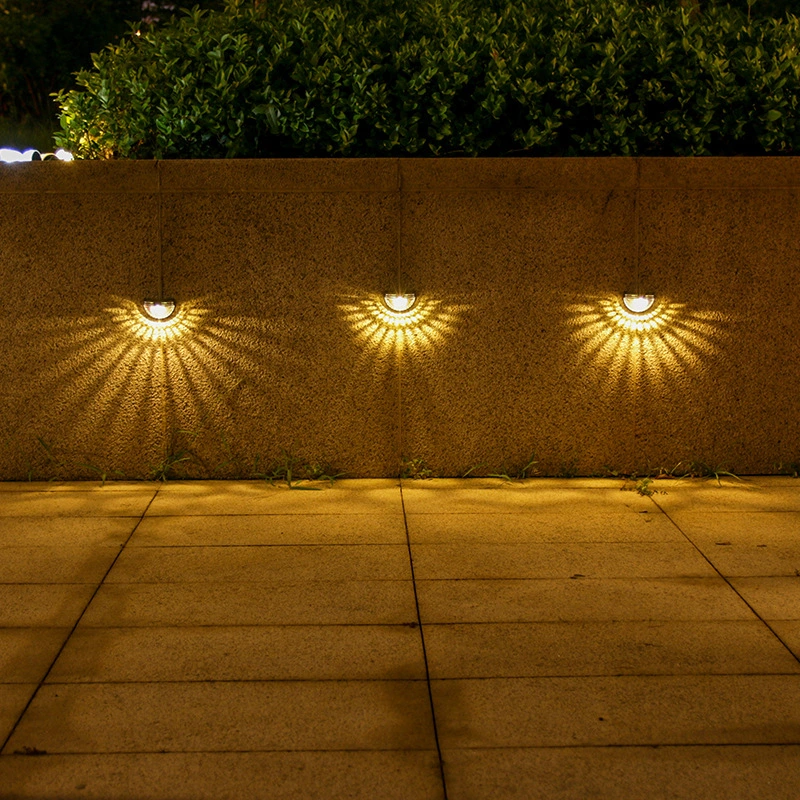 LED Street Light Solar Wall Ligths Waterproof Landscape Lamp Decoration Garden Lighting