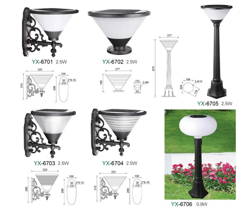 Outdoor Waterproof Garden Lights LED Path Bollard LED Lawn Lamp Light for Garden Landscape Yard Driveway Walkway