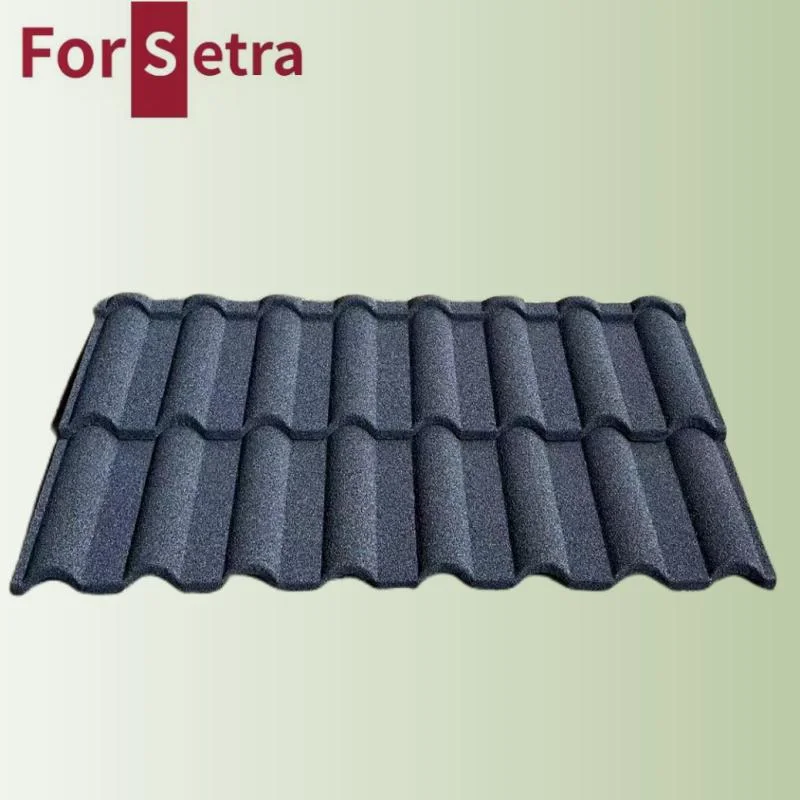 Africa Sunlight Heat Resistant Roofing Materials Stone Coated Roof Sheet Prices in Nepal Alu-Zinc Roofing Tiles