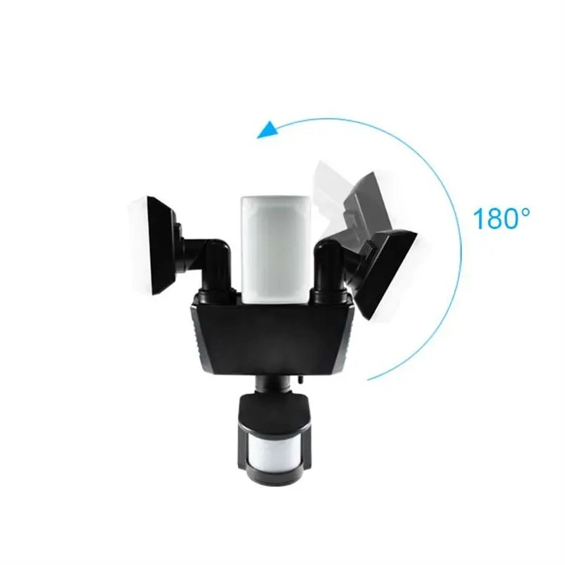 Super Bright Outdoor LED Wall Lamp 1200lm LED Solar Lights Outdoor 3 Head Motion Sensor Powerful Solar Lights