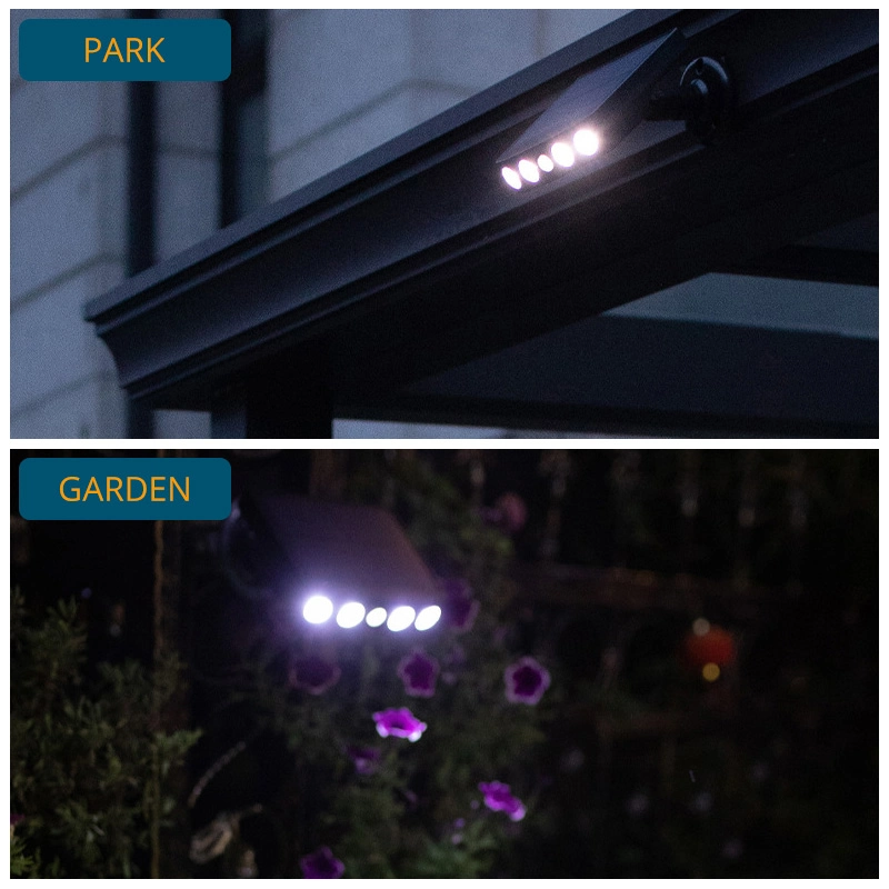 Powerful Solar Light Outdoor Motion Sensor Waterproof Garden LED Solar Lamp Spotlights for Garden Path Street LED Wall Light