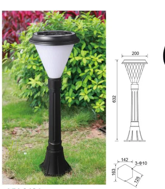 Outdoor Waterproof Garden Lights LED Path Bollard LED Lawn Lamp Light for Garden Landscape Yard Driveway Walkway