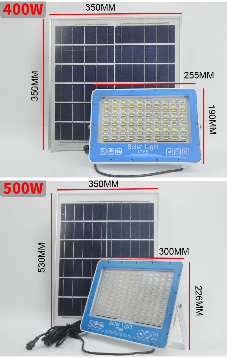 200watt 300 400W 500W Automatic Portable Outdoor Best Solar Energy Wall High Power Garden LED Powered Street Road Lamp Solar Flood Light