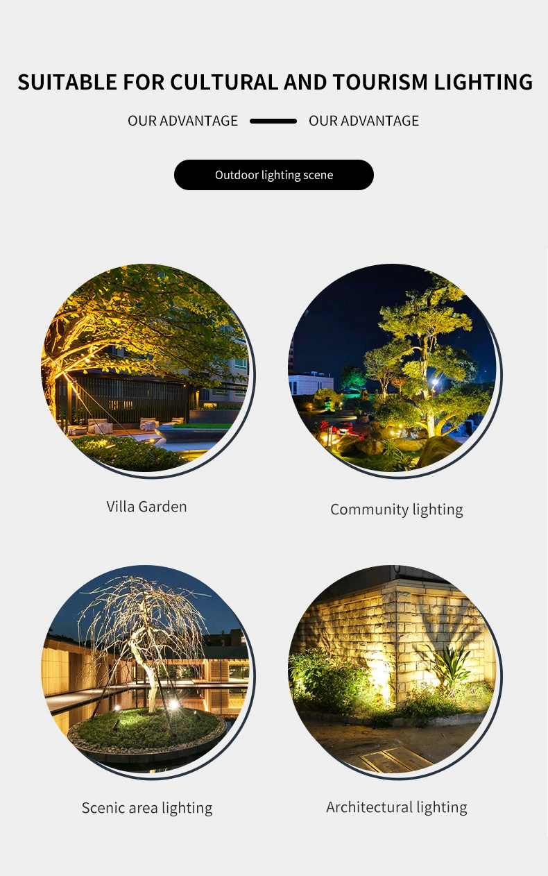 2022 Hot Sale RGB Courtyard Decorative Garden Disc Small LED Solar Powered Path Indicator Ground Spike Light