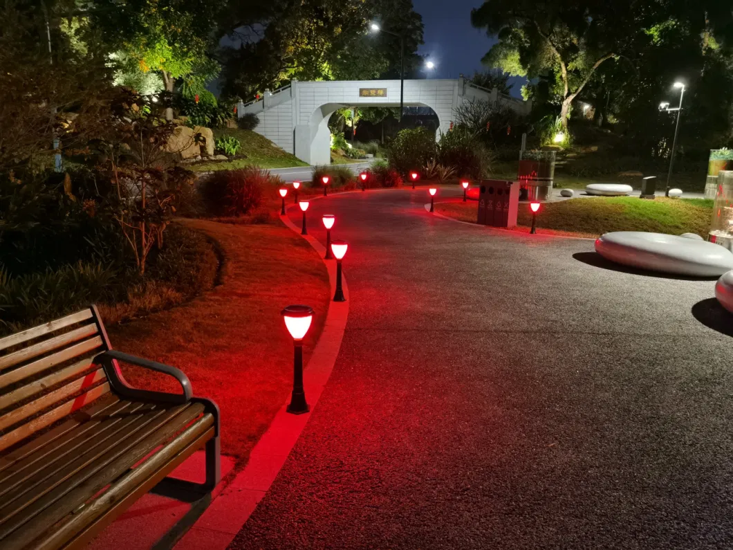 Outdoor Waterproof Garden Lights LED Path Bollard LED Lawn Lamp Light for Garden Landscape Yard Driveway Walkway