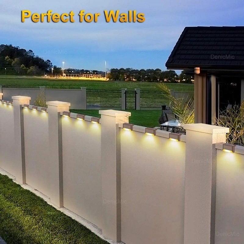 Solar Light Deck Stairs Step Fence Waterproof Solar Lights Outdoor Bl15467