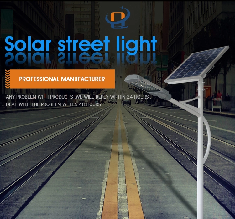 Solar LED Street Light with Solar Panel 20W~100W LED Street Light Replacement Bulbs