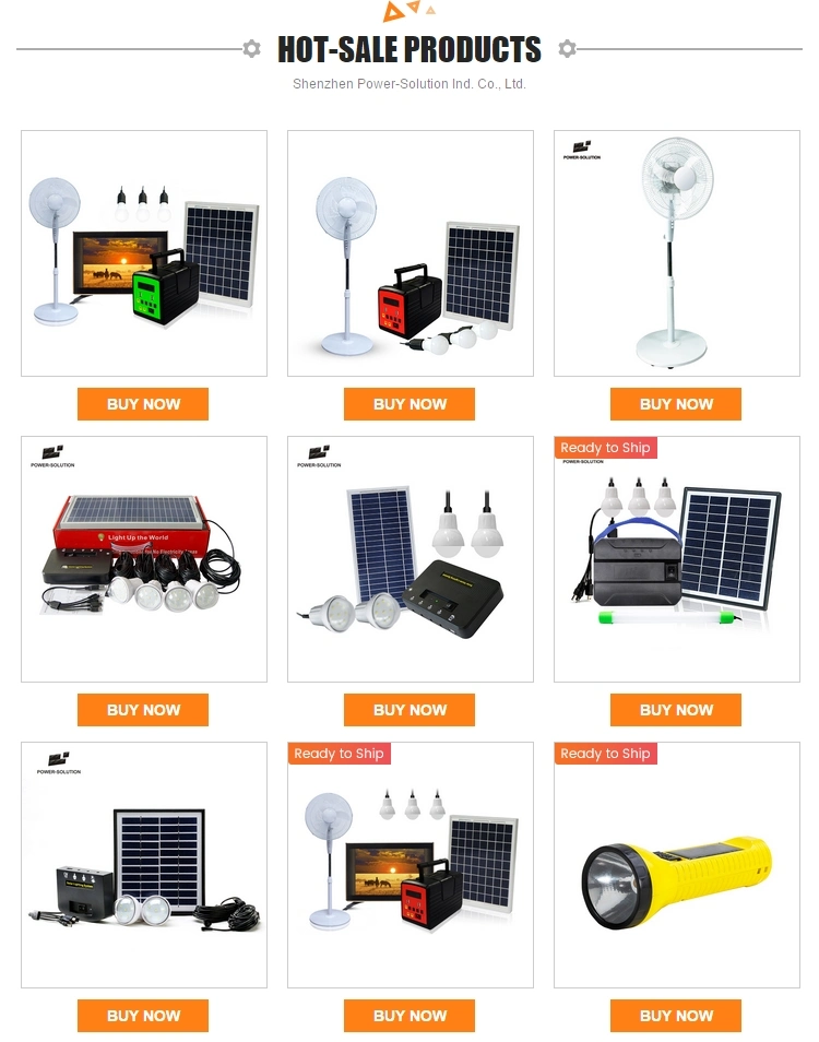 Popular Solar Light with Camping System for Lighting and Charging Phone